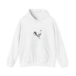 Vibrant Good Morning Rooster Classic Illustration - Hoodie