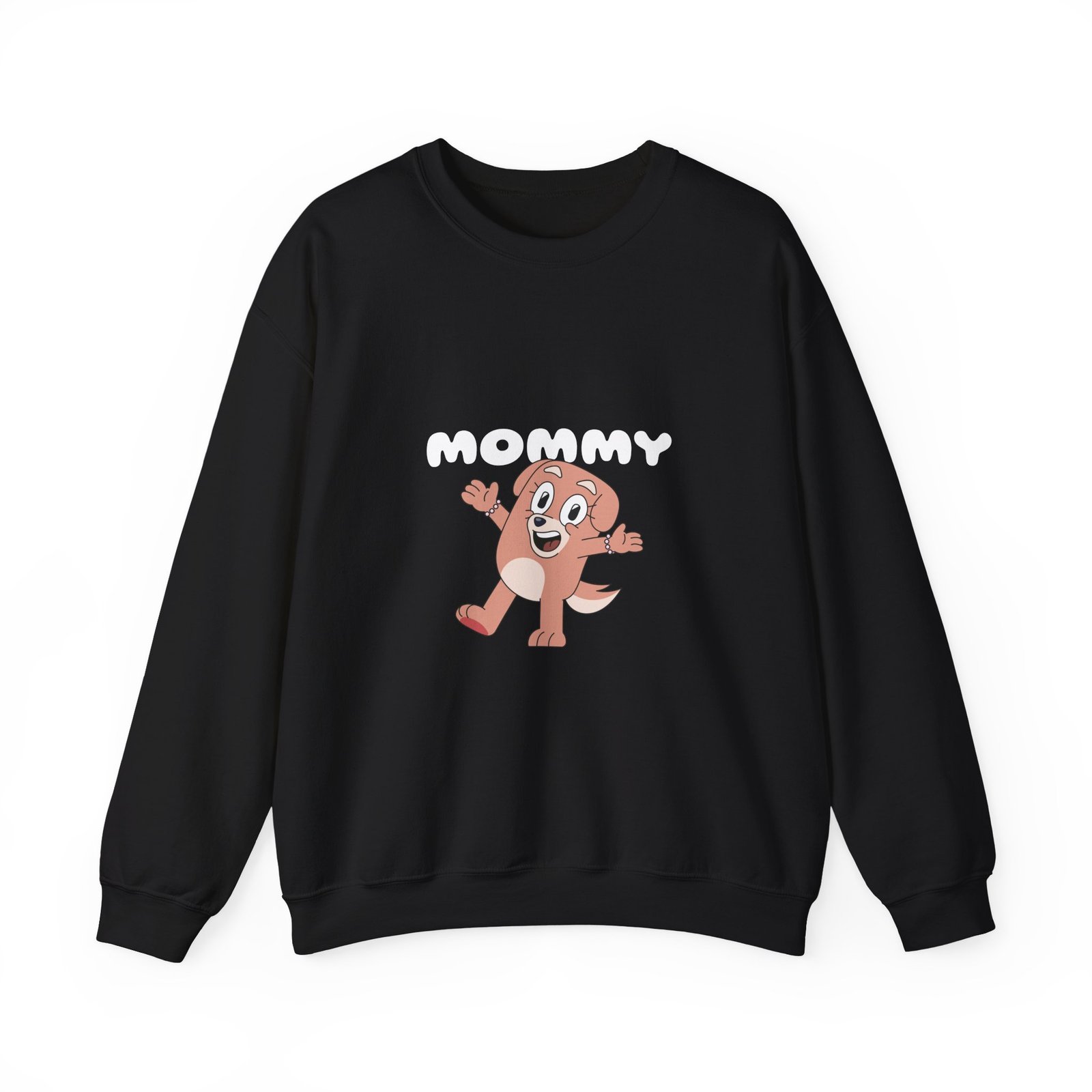 Adorable Mommy Bear Hug Heartwarming Family Love Illustration - Sweatshirt