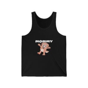 Adorable Mommy Bear Hug Heartwarming Family Love Illustration - Tank Top