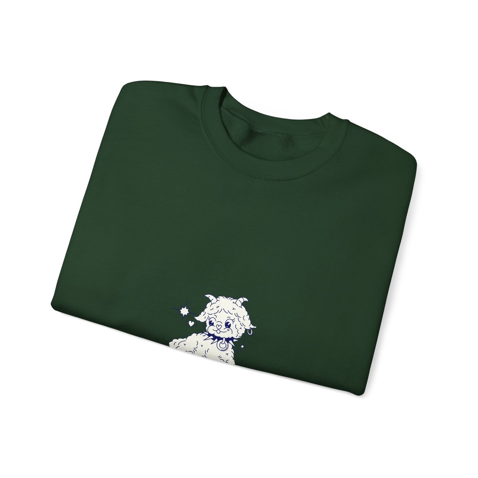 Glitter Sparkly Dog Silhouette with Shimmering Details - Sweatshirt - Image 7