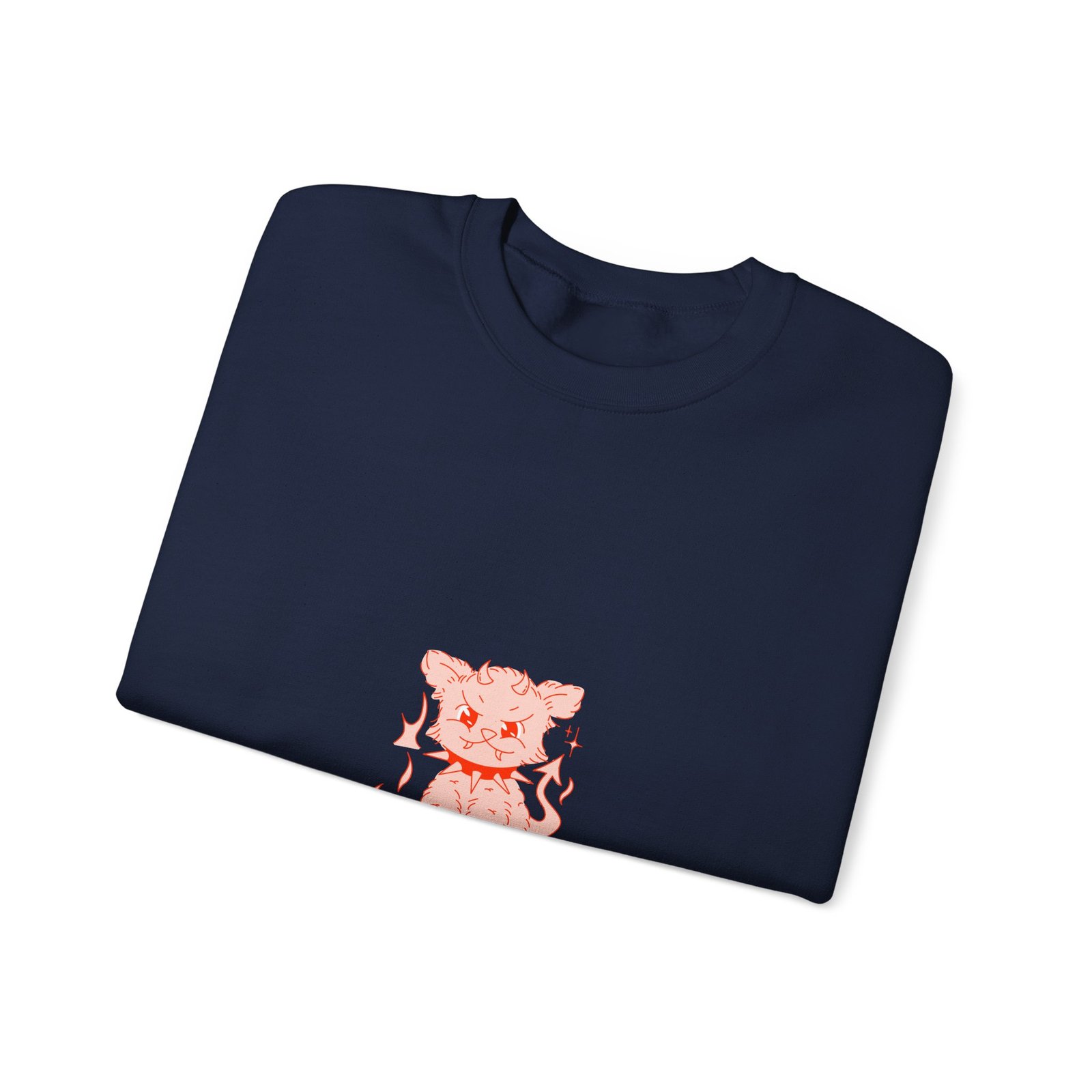 Adorable Fluffy Cat Soft and Cozy Illustration - Sweatshirt - Image 11