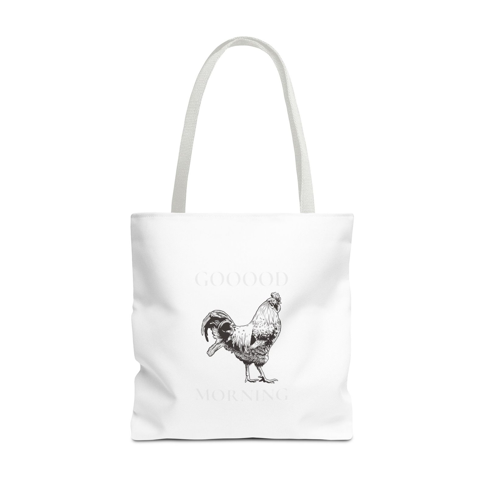 Vibrant Good Morning Rooster Classic Illustration - Tote Bag - Image 9