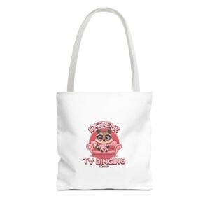 Extreme TV Binging Squad Raccoon Gamer Graphic - Tote Bag