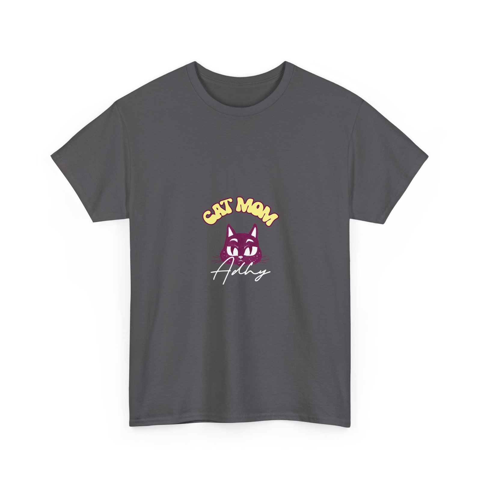 Cute Cat Mom Feline Illustration with Playful Cat Character - T-shirt - Image 7