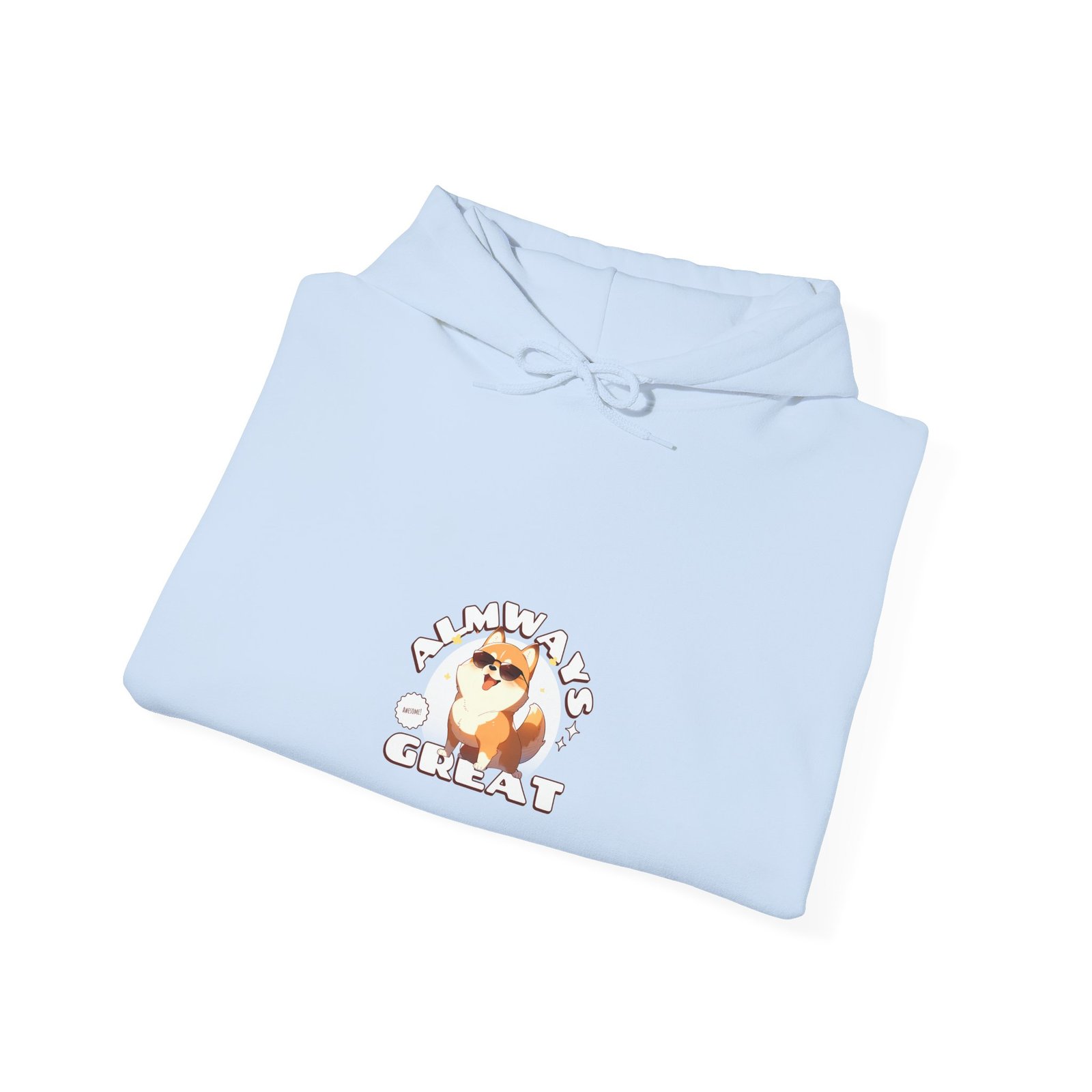 Always Great Dog Cheerful Happy Canine Artwork - Hoodie - Image 12
