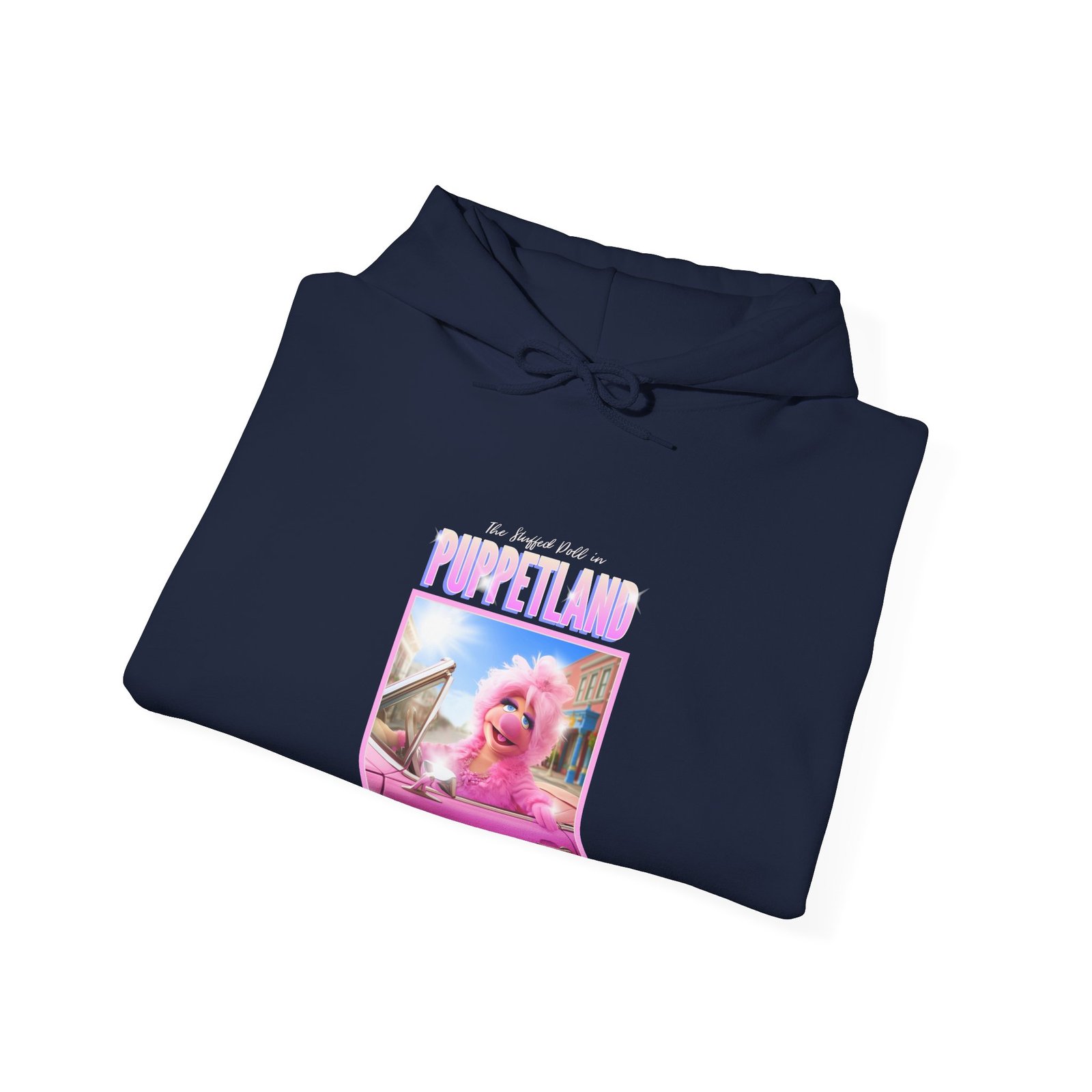 Glamorous Poodle with Puppetland Theme Artistic Illustration - Hoodie - Image 12