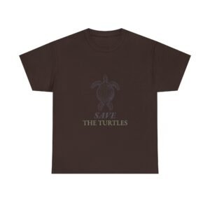 SAVE THE TURTLES Ocean Conservation Graphic Design - T-shirt