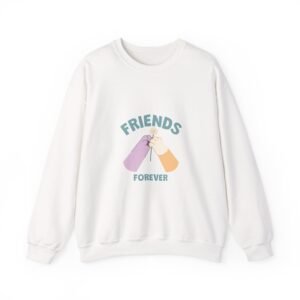 Friends Forever Animal Friends Cute Cartoon Illustration - Sweatshirt