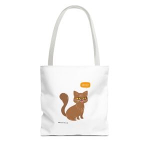 Life Is Hard Grumpy Cat Funny Sarcastic Attitude Design - Tote Bag