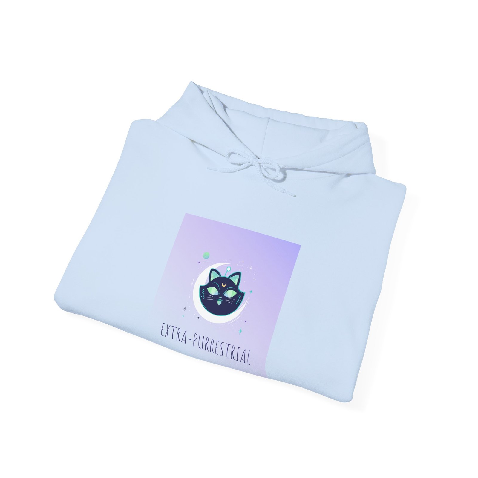 Extra Terrestrial Cat in Cosmic Space Design - Hoodie - Image 12