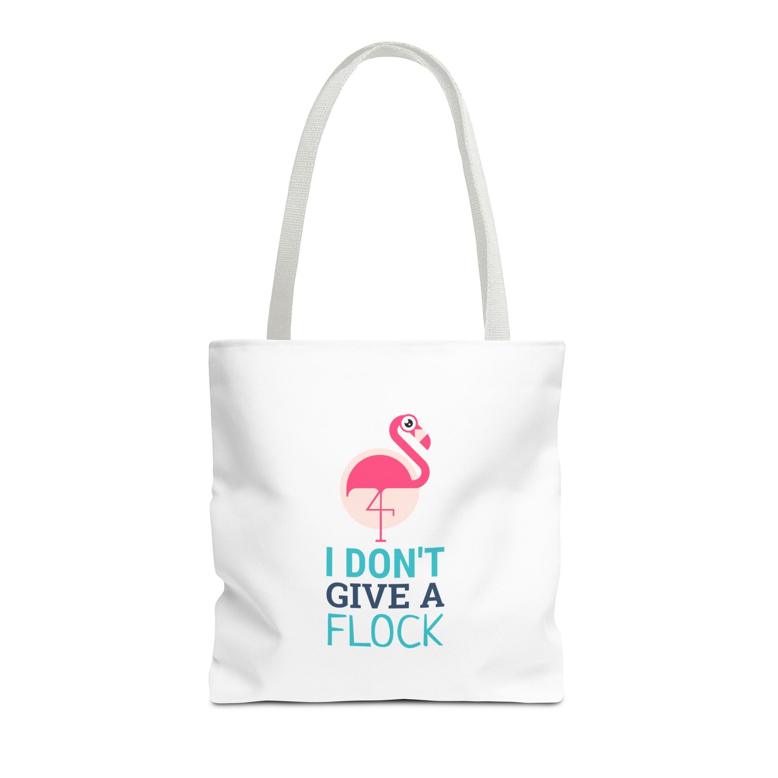 I Don’t Give A Flock Flamingo Sassy Graphic - Tote Bag - Image 5