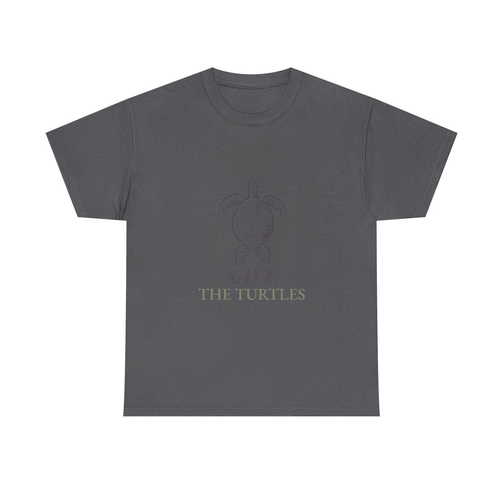SAVE THE TURTLES Ocean Conservation Graphic Design - T-shirt - Image 5