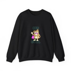 Big Gurl Squirrel Shopper Cute Animal Cartoon Art - Sweatshirt