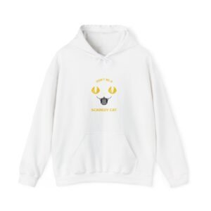Funny Don’t Be a Scaredy Cat Cat Teasing Cartoon Design - Hoodie