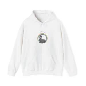 Cute Friendly Alpaca Saying Hello How U Doing Design - Hoodie