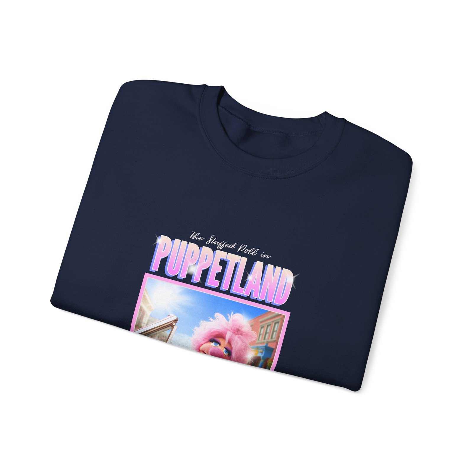 Glamorous Poodle with Puppetland Theme Artistic Illustration - Sweatshirt - Image 11