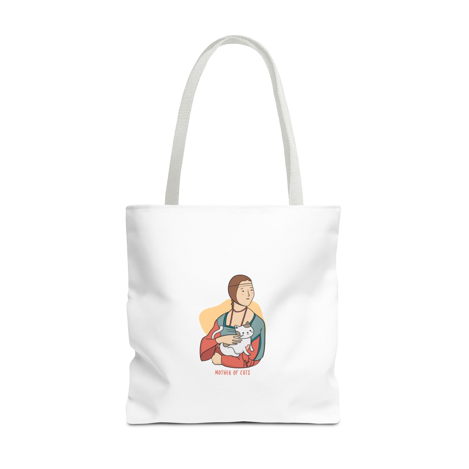 Mother of Cats Playful Feline Queen Graphic - Tote Bag - Image 9