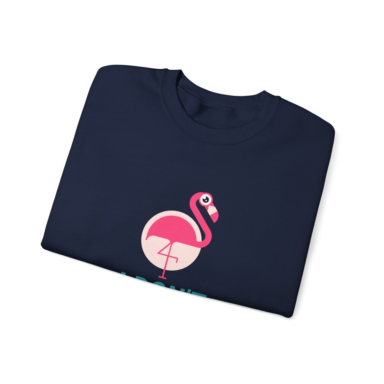 I Don’t Give A Flock Flamingo Sassy Graphic - Sweatshirt - Image 11