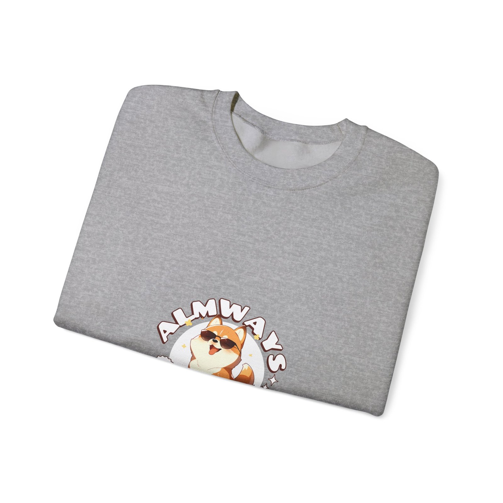 Always Great Dog Cheerful Happy Canine Artwork - Sweatshirt - Image 11
