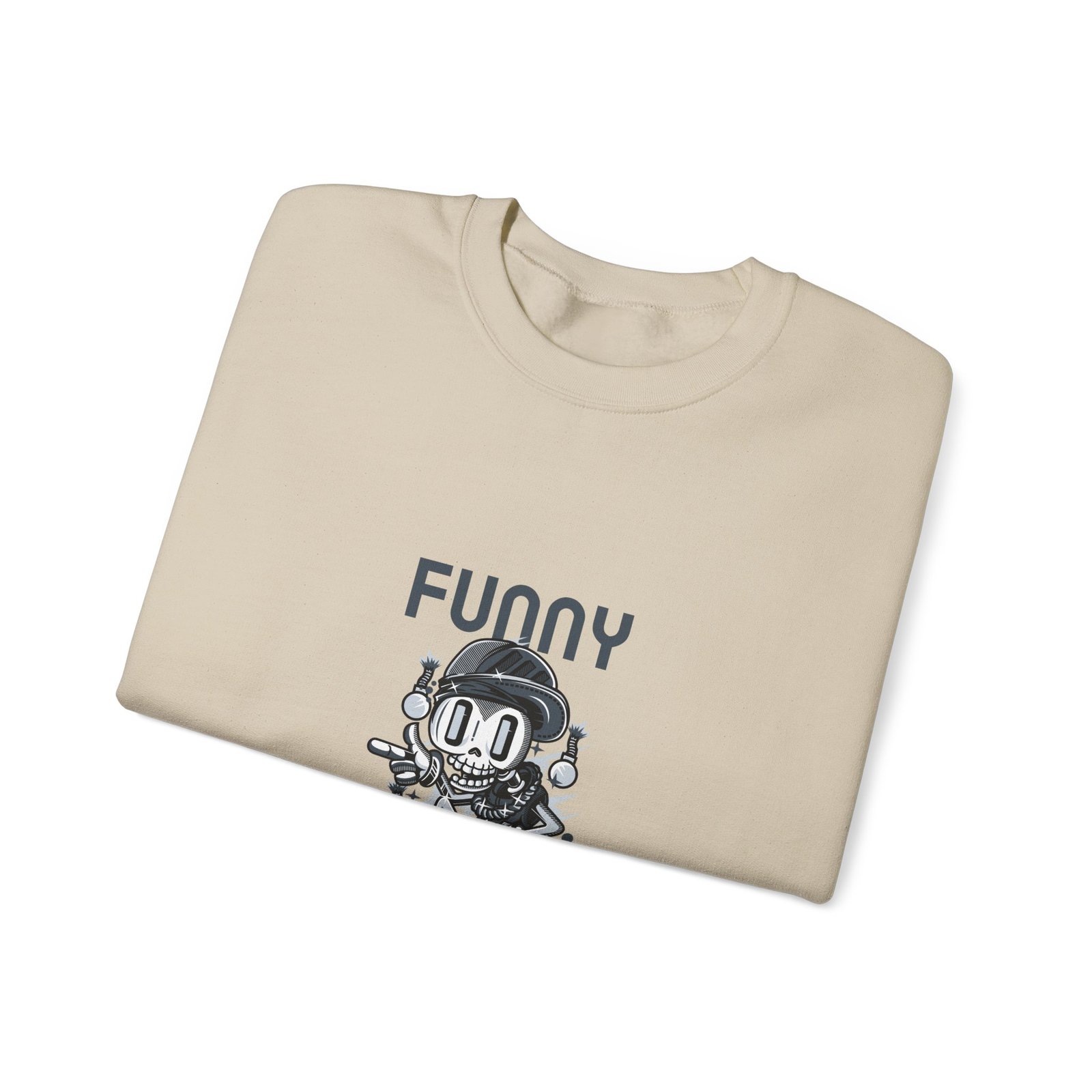 Funny Playful Astronaut Dog Cartoon Illustration - Sweatshirt - Image 7