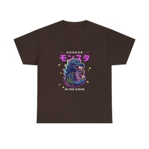 Horror Monster Dinosaur Scary Design with Fierce Creature - T-shirt