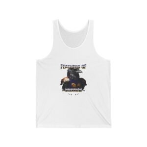 Feathers of Power Raven Warrior Bold Tribal Artwork - Tank Top