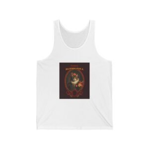 Baronessa Murronika Vintage Cat Illustration with Elegant Charm - Tank Top