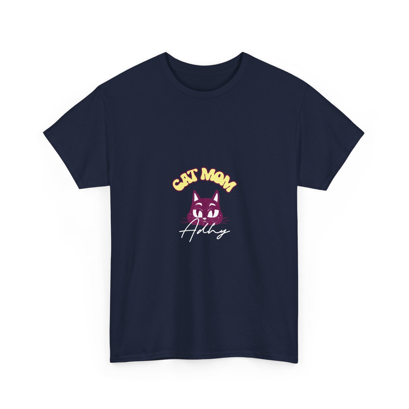 Cute Cat Mom Feline Illustration with Playful Cat Character - T-shirt - Image 11