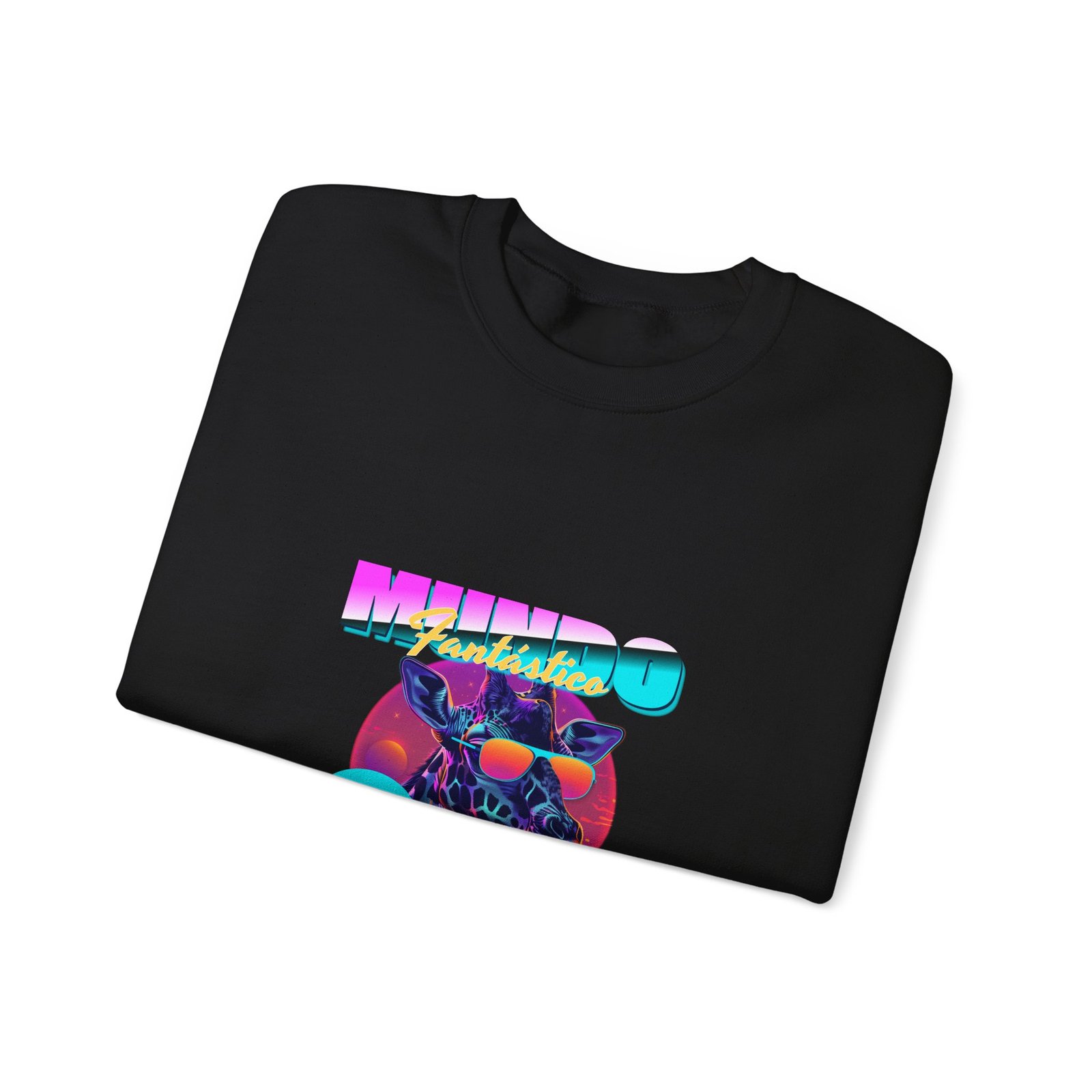 MEOWD San Francisco Retro Cat Graphic with Vintage Vibes - Sweatshirt - Image 3