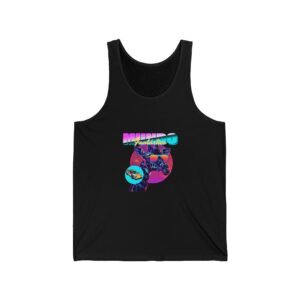 MEOWD San Francisco Retro Cat Graphic with Vintage Vibes - Tank Top
