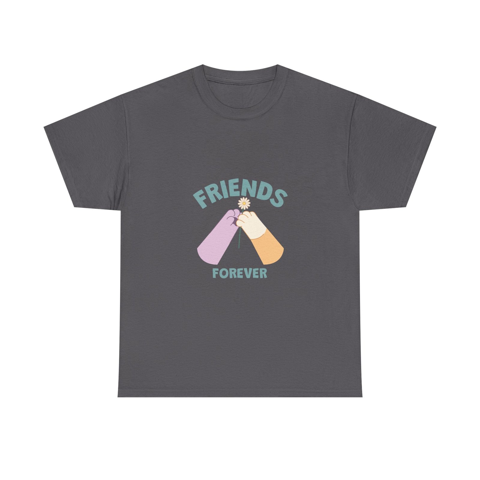Friends Forever Animal Friends Sweet Heartwarming Design - T-shirt - Image 5