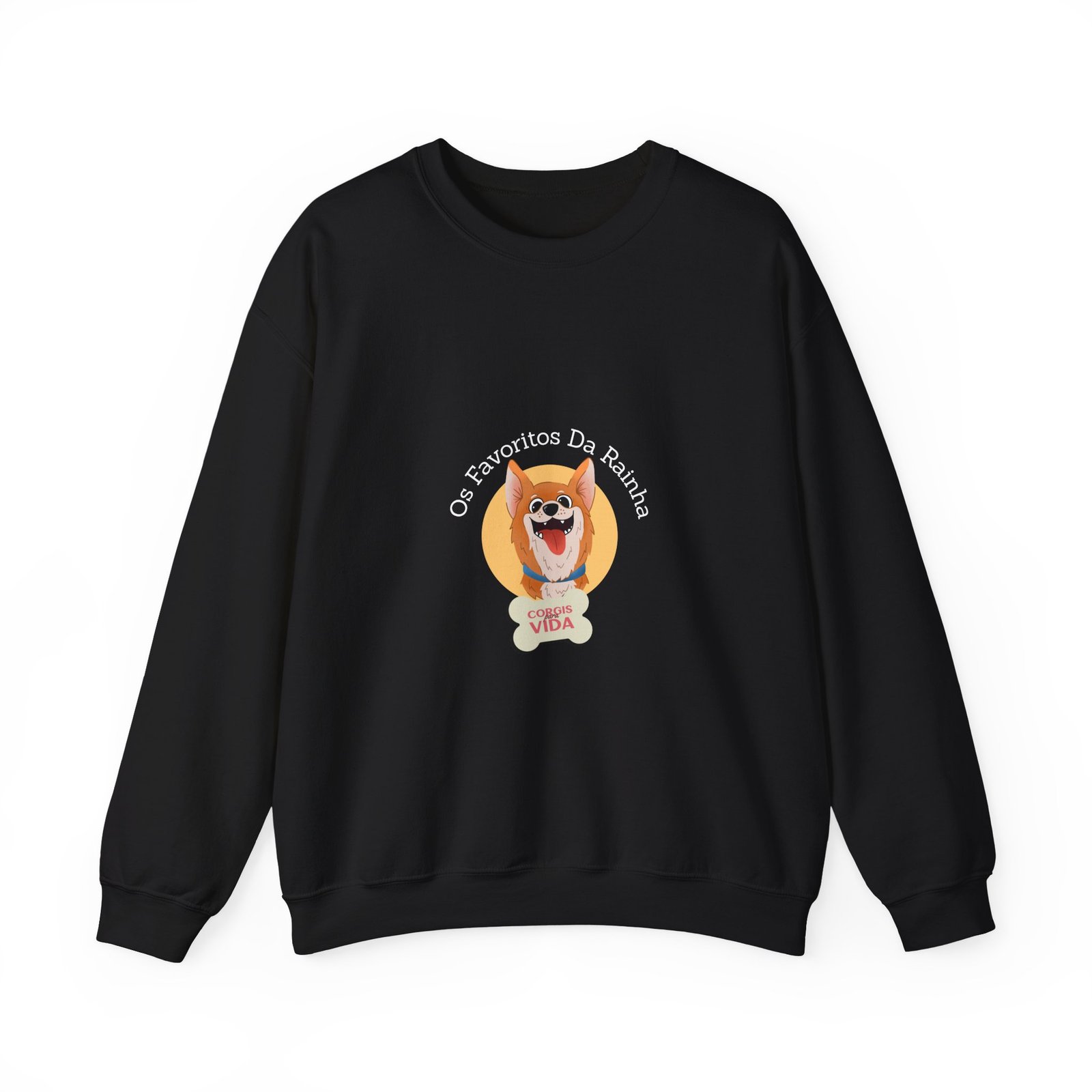 Os Favoritos Da Rainha Corgi Royal Artistic Design - Sweatshirt