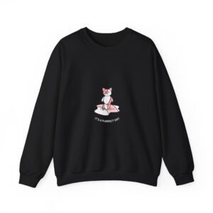 It’s A Purrfect Day Cat Cozy Cute Feline Illustration - Sweatshirt