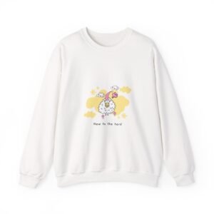 New to the Herd Cute Fluffy Sheep Graphic - Sweatshirt