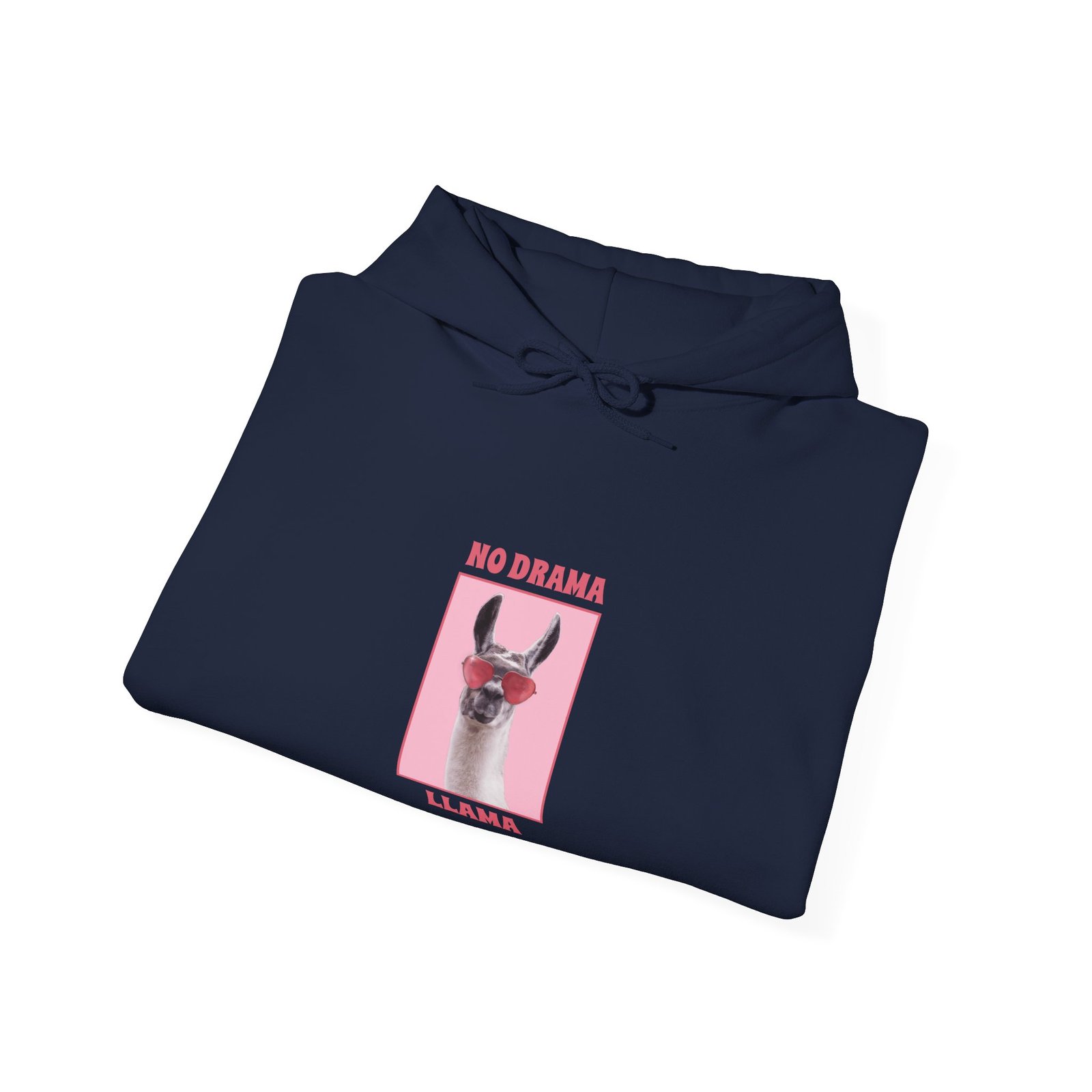 No Drama Llama Sassy Llama Illustration with Fun Attitude - Hoodie - Image 12