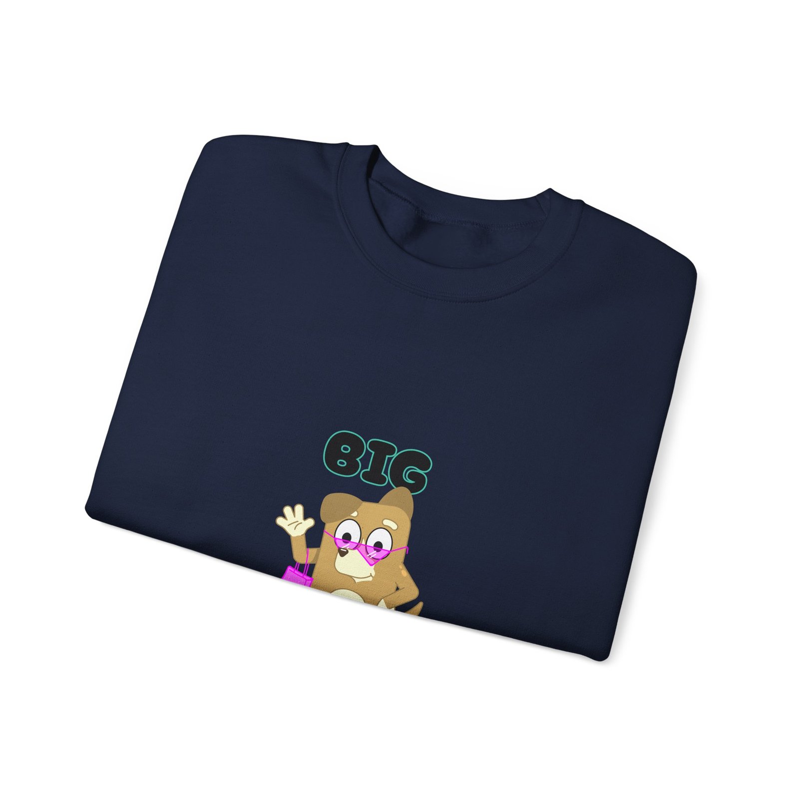 Big Gurl Squirrel Shopper Cute Animal Cartoon Art - Sweatshirt - Image 11