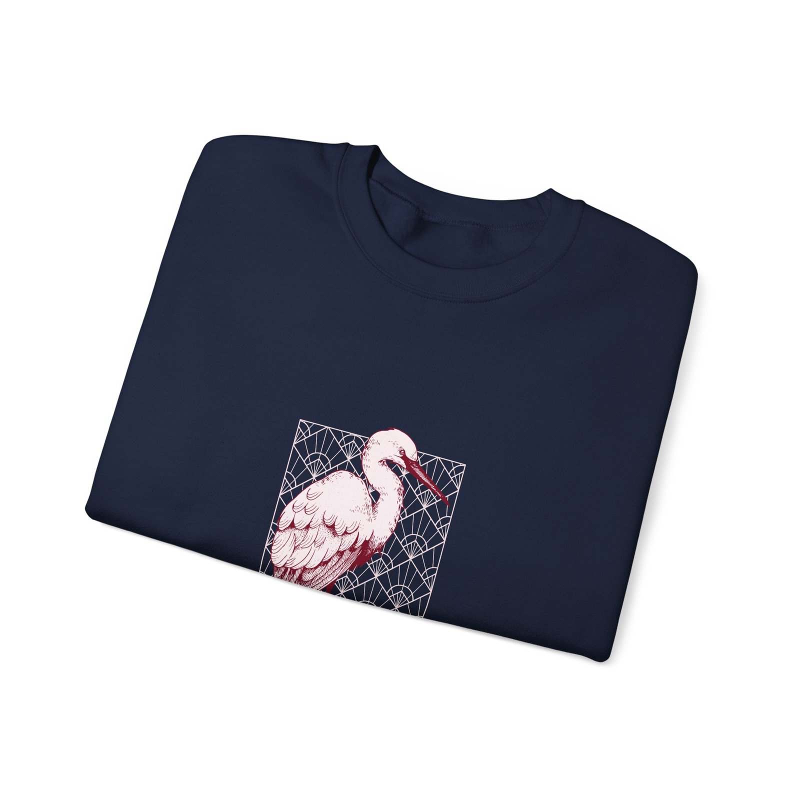 Be True To Yourself Inspirational Stork Elegant Design - Sweatshirt - Image 11