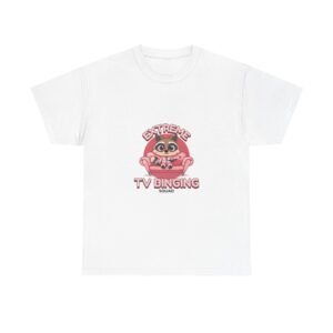 Extreme TV Binging Squad Raccoon Gamer Graphic - T-shirt