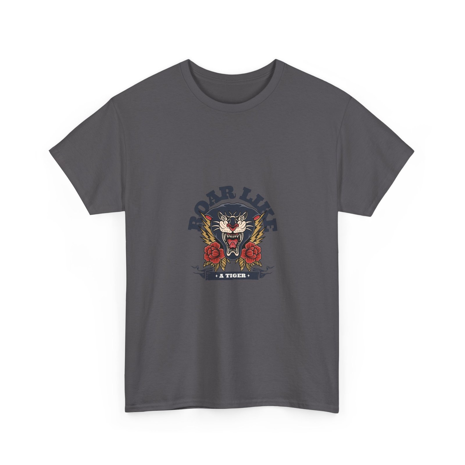 Roar Like a Tiger Fierce Tiger Illustration - T-shirt - Image 7