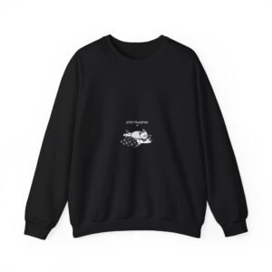 Stay Pawsitive Cat Hopeful Inspirational Artwork - Sweatshirt