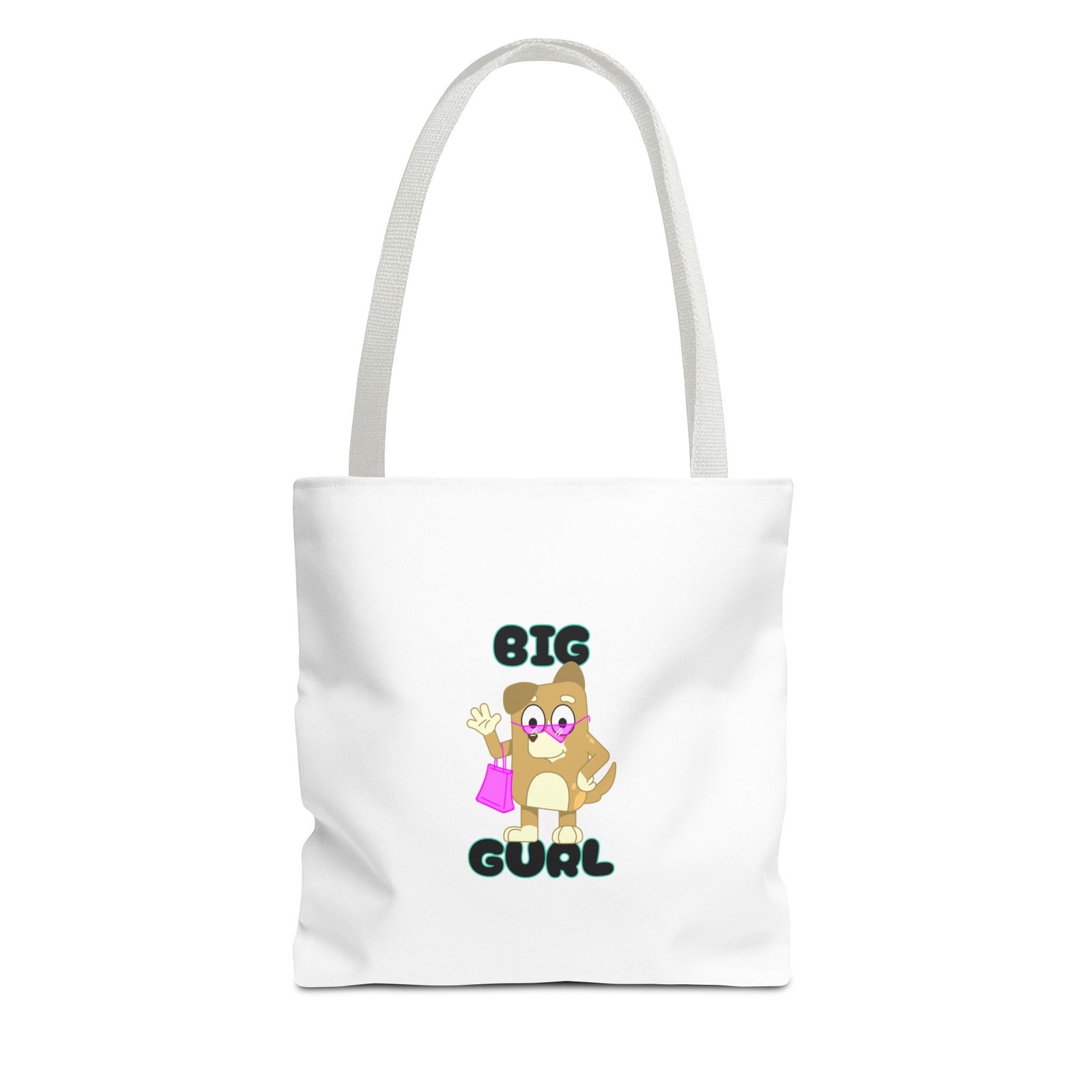 Big Gurl Squirrel Shopper Cute Cartoon Character - Tote Bag