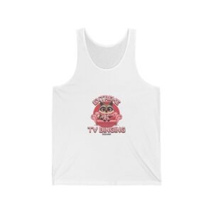 Extreme TV Binging Squad Raccoon Gamer Graphic - Tank Top