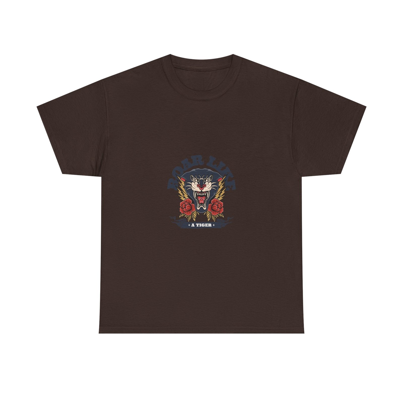 Roar Like a Tiger Fierce Tiger Illustration - T-shirt