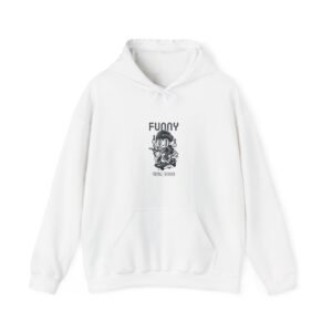 Funny Playful Astronaut Dog Cartoon Illustration - Hoodie