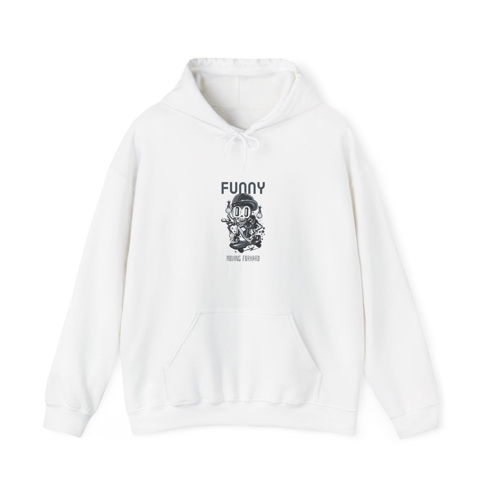 Funny Playful Astronaut Dog Cartoon Illustration - Hoodie