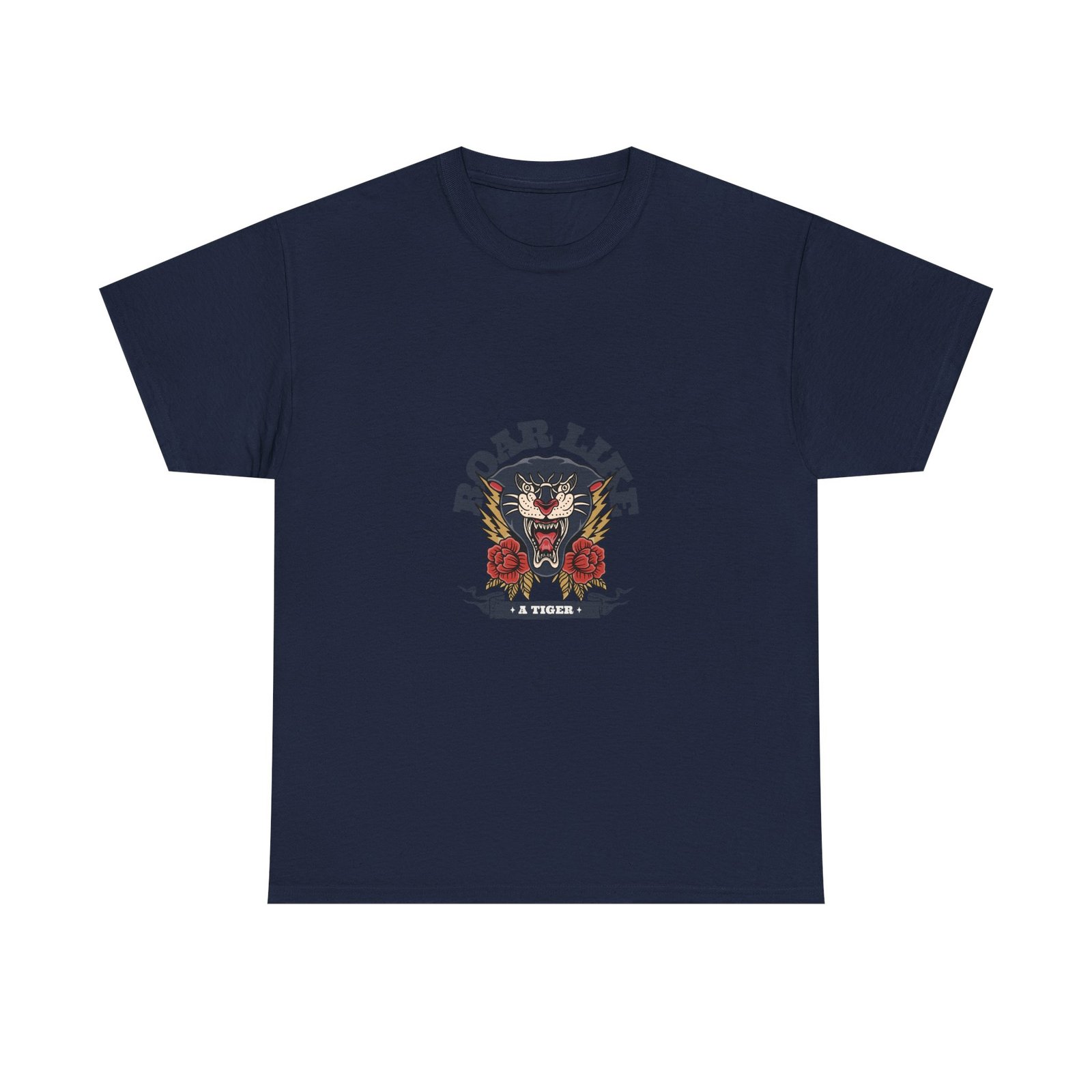 Roar Like a Tiger Fierce Tiger Illustration - T-shirt - Image 9