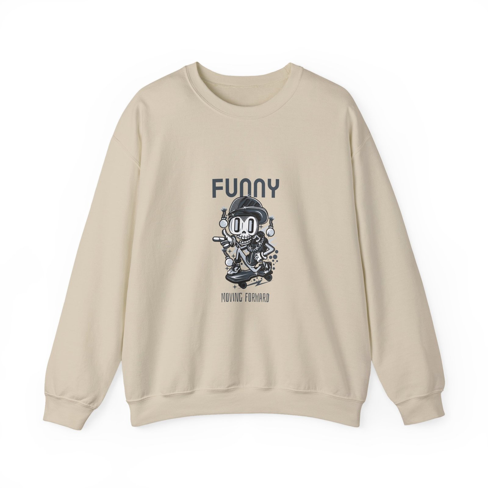 Funny Playful Astronaut Dog Cartoon Illustration - Sweatshirt - Image 5