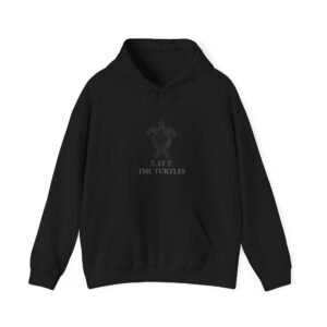 SAVE THE TURTLES Ocean Conservation Graphic Design - Hoodie