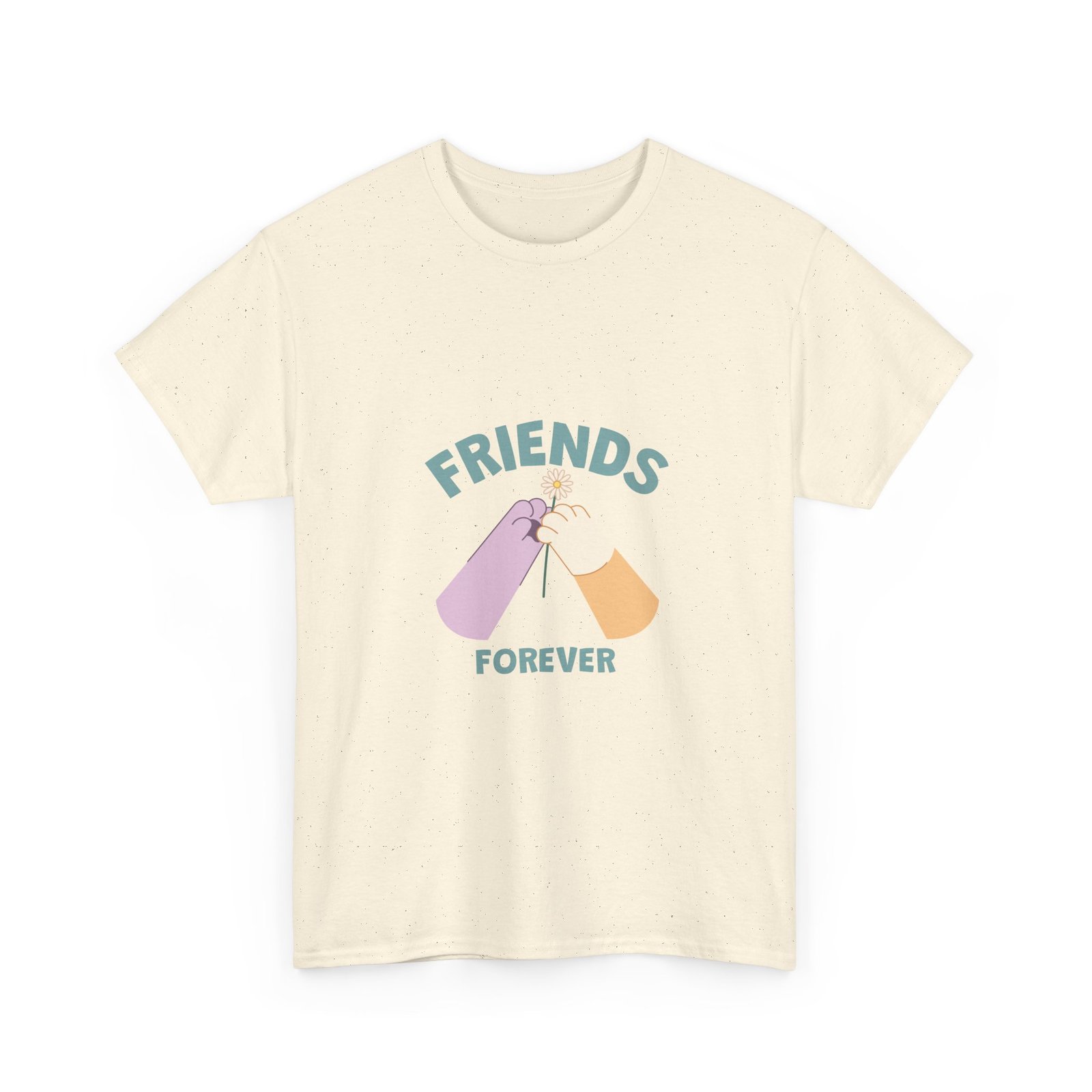 Friends Forever Animal Friends Cute Cartoon Illustration - T-shirt - Image 7