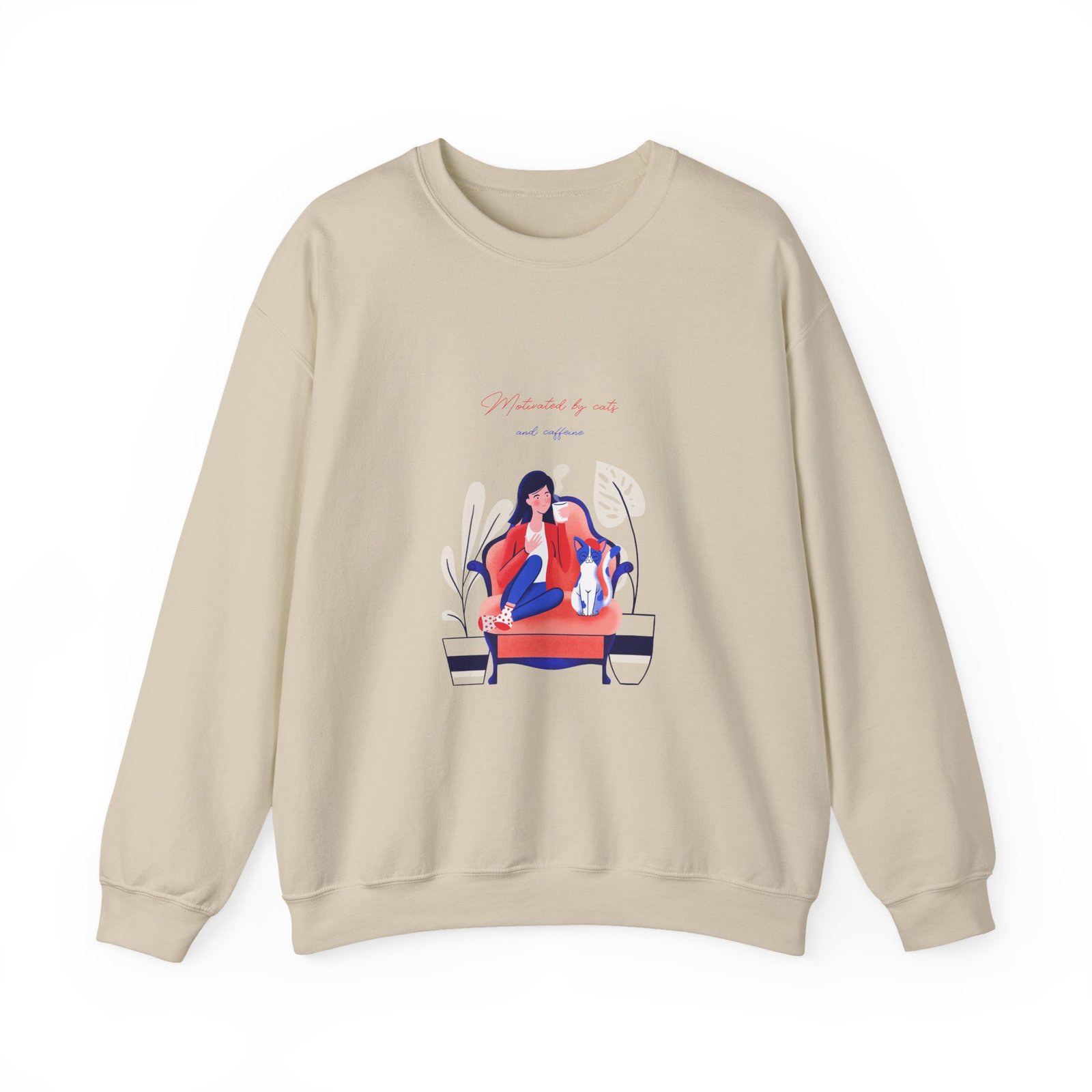 Inspirational Miracles Exist Typography with Magical Elements - Sweatshirt - Image 5
